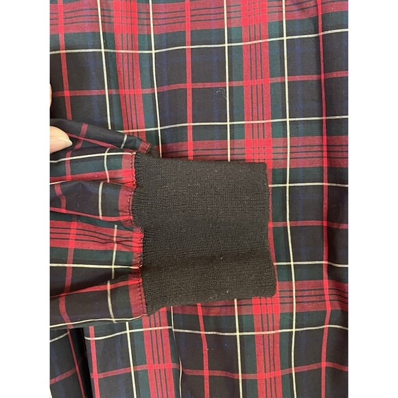 Polo Golf Ralph Lauren Pullover Windbreaker Red Plaid, Waxed Cotton, Mens Small - Picture 5 of 7